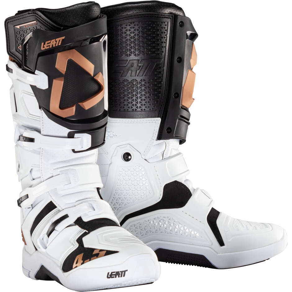 Leatt 4.5 Enduro Motorradstiefel Weiß