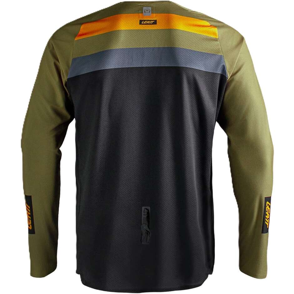 Leatt 4.5 Enduro X-flow Motorradtrikot Braun
