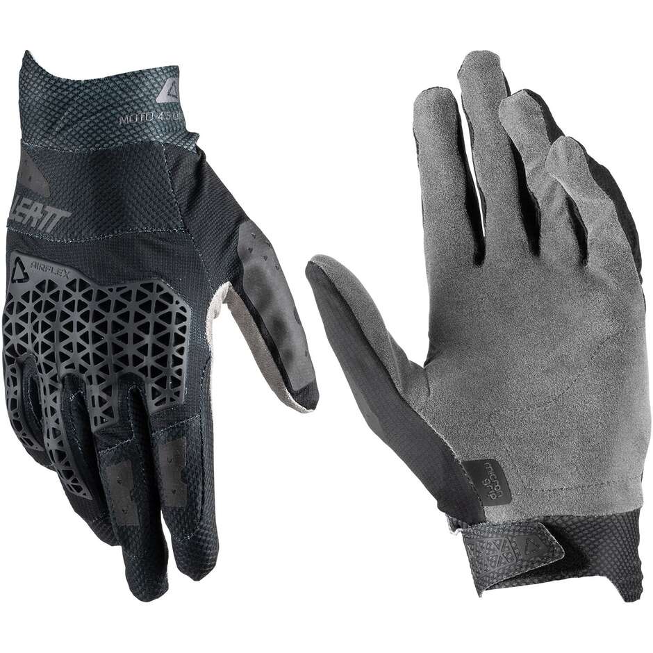 Leatt 4.5 Lite Black Cross Enduro Motorradhandschuhe