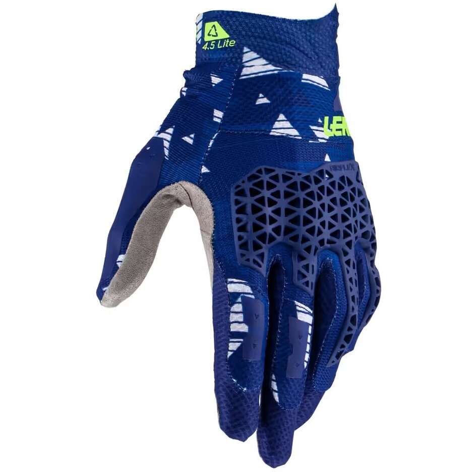 Leatt 4.5 LITE Blue Cross Enduro Motorcycle Gloves