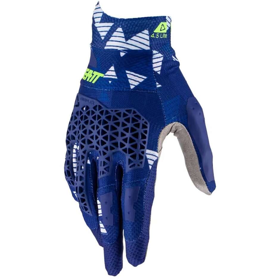 Leatt 4.5 LITE Blue Cross Enduro Motorcycle Gloves