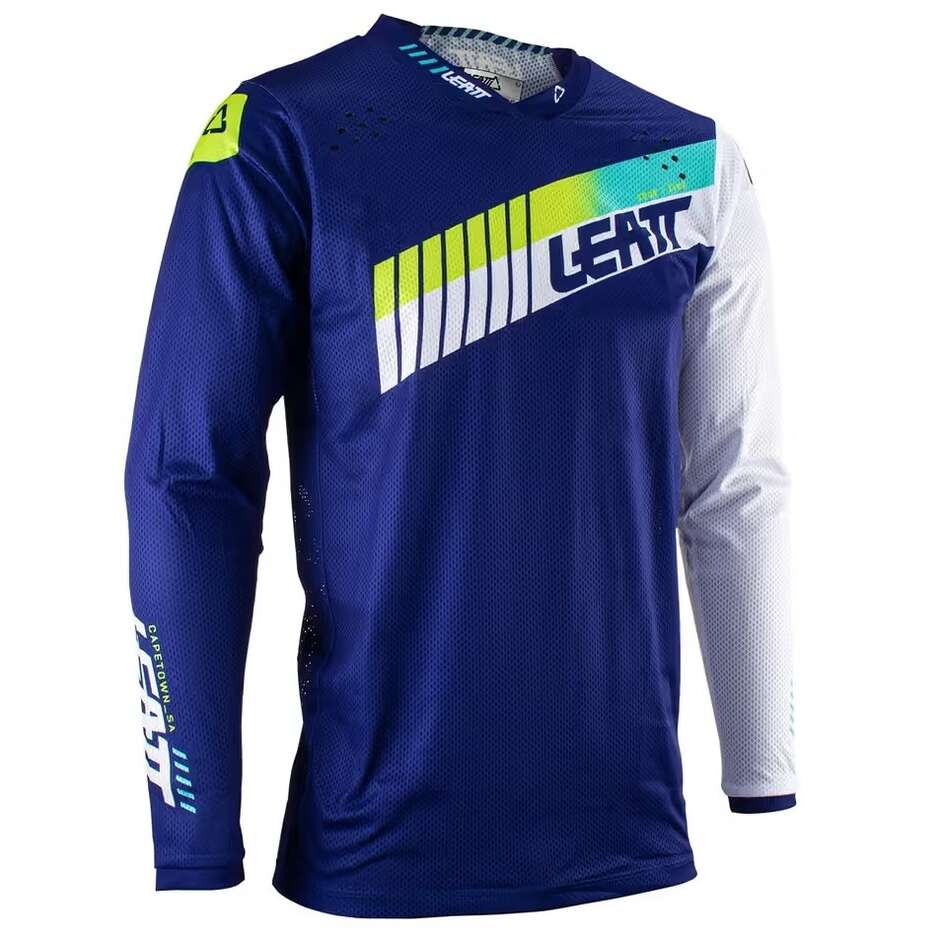Leatt 4.5 LITE Blue Cross Enduro Motorcycle Jersey