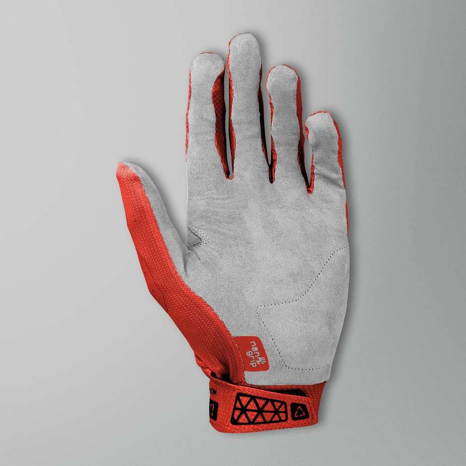 Leatt 4.5 Lite Red Cross Enduro Motorcycle Gloves