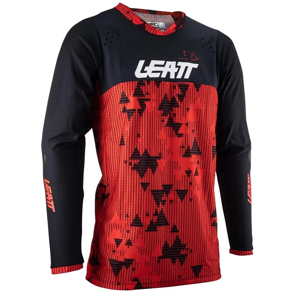 Leatt 4.5 Red Cross Enduro Motorcycle Jersey