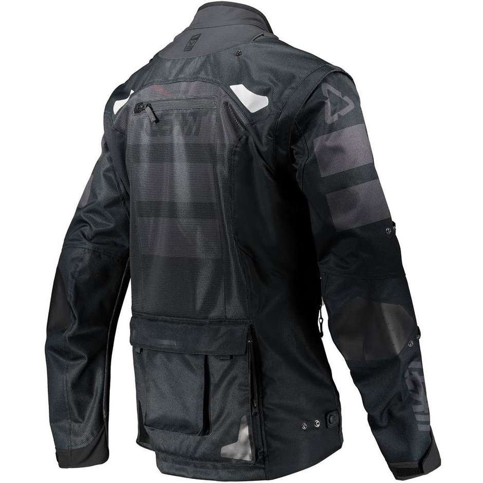 Leatt 4.5 X-FLOW Cross Enduro Motorcycle Jacket Black