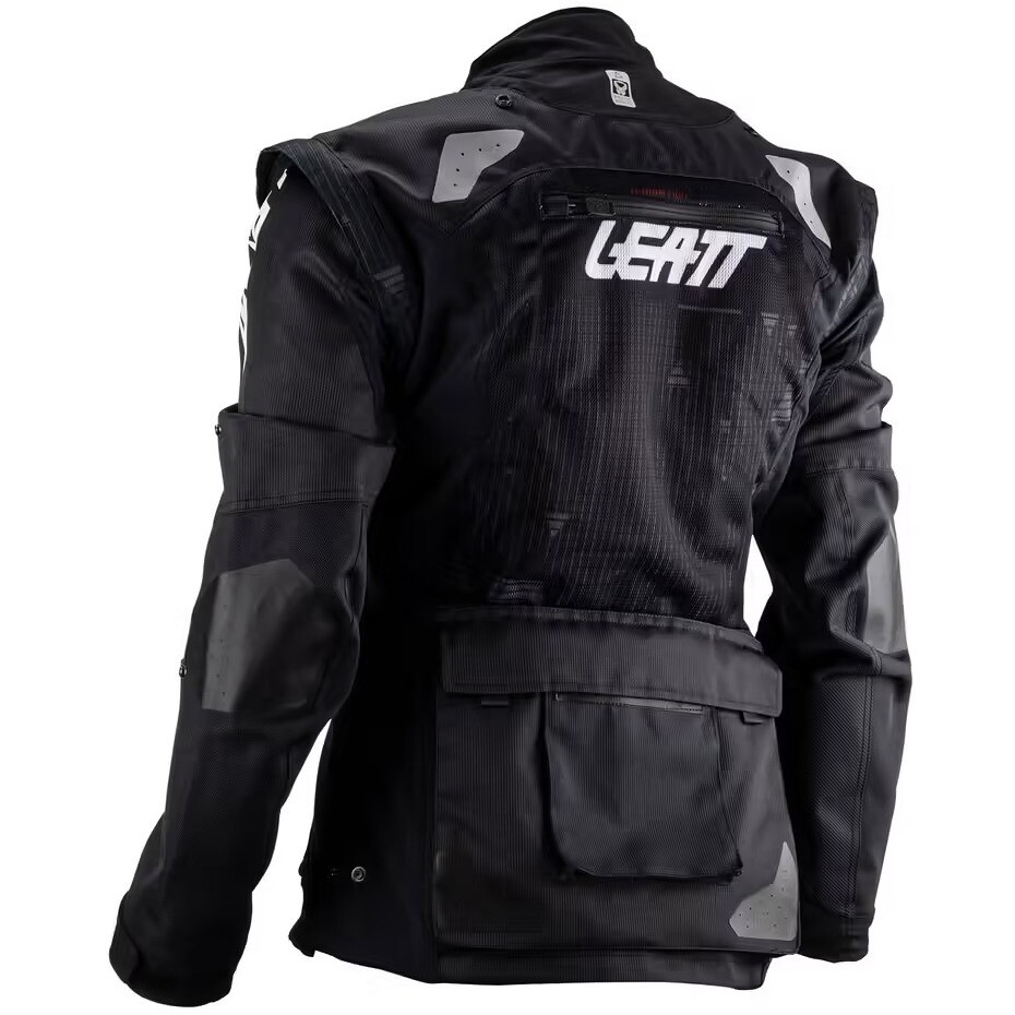 Leatt 4.5 X-FLOW Cross Enduro Motorradjacke Schwarz