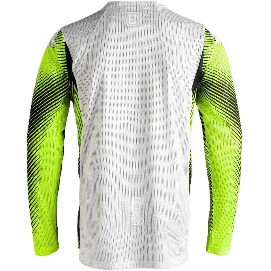 Leatt 4.5 X-Flow Motorradtrikot Weiß