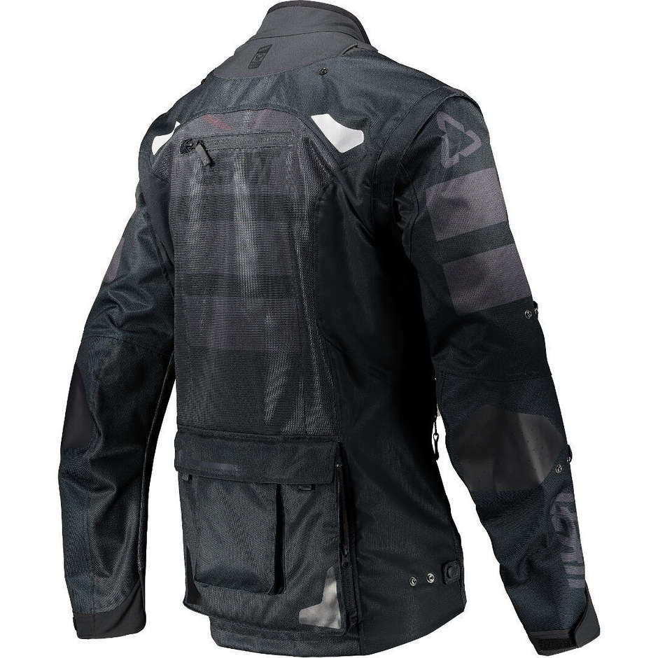 Leatt 5.5 Enduro Black Cross Enduro Motorcycle Jacket