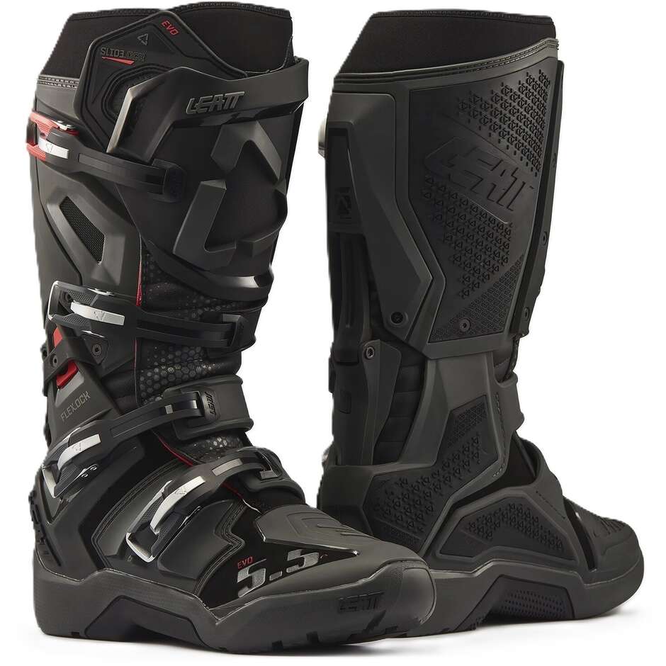 Leatt 5.5 FL Enduro Evo Motorcycle Boots Black