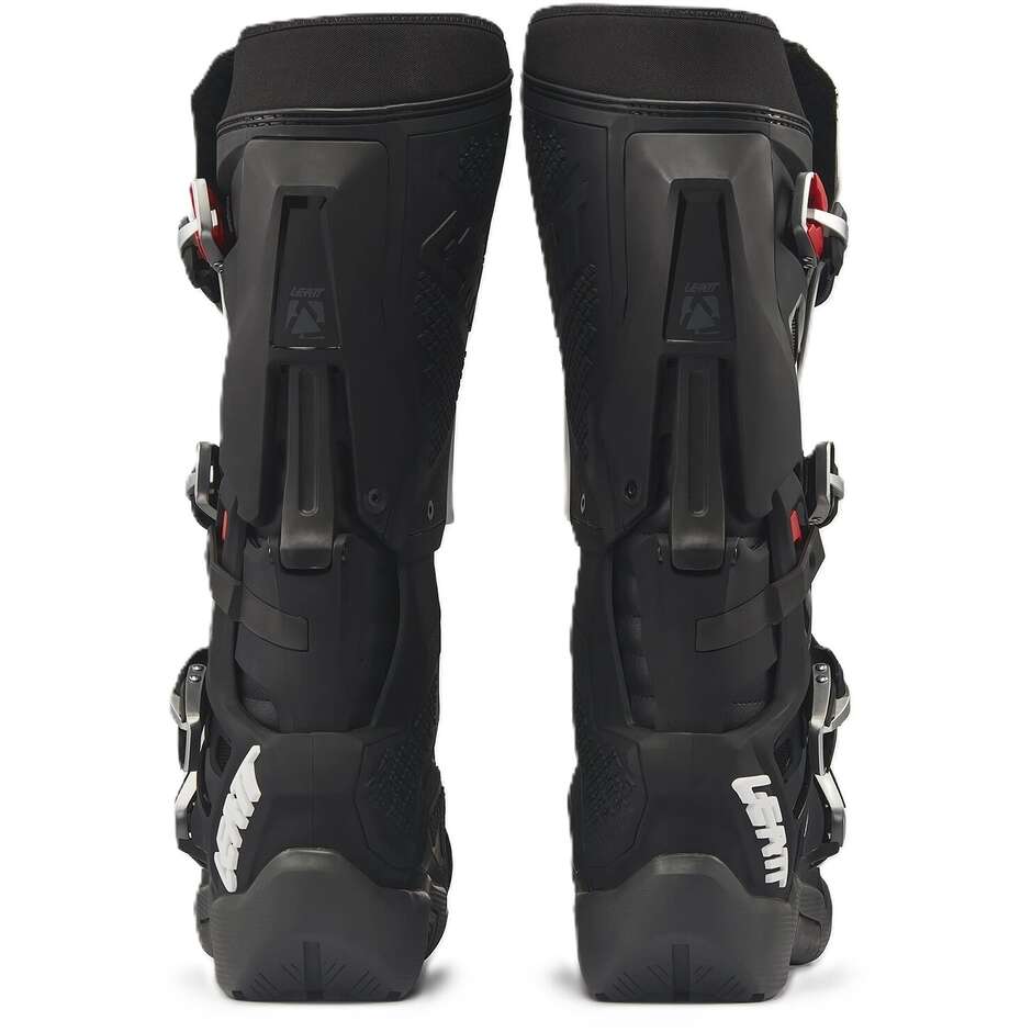 Leatt 5.5 FL Enduro Evo Motorcycle Boots White Black