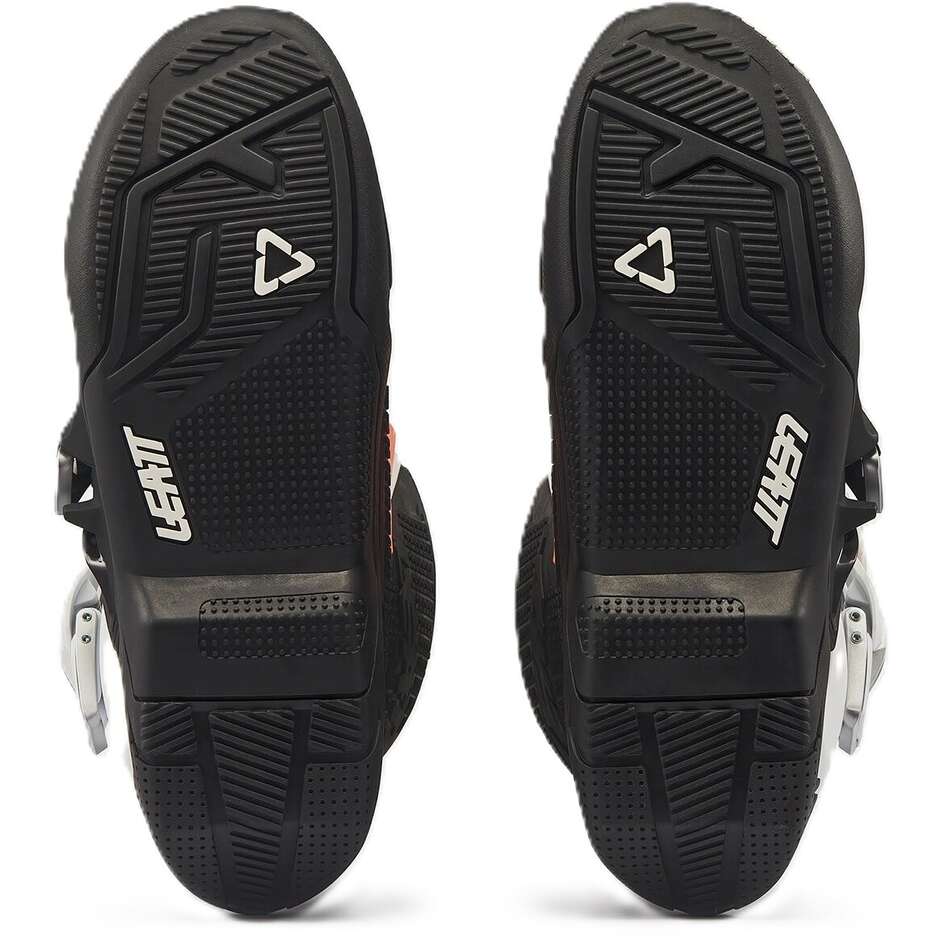 Leatt 5.5 FlexLock Evo Motorcycle Boots Orange White