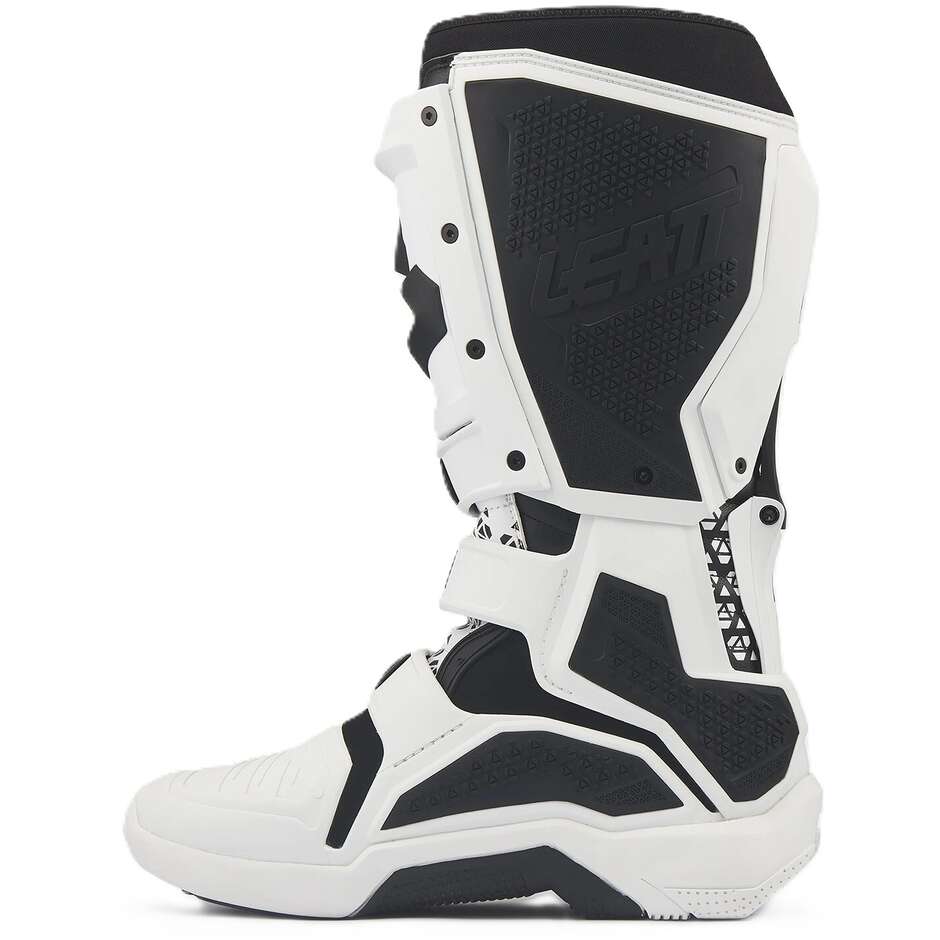 Leatt 5.5 FlexLock Evo Motorcycle Boots White