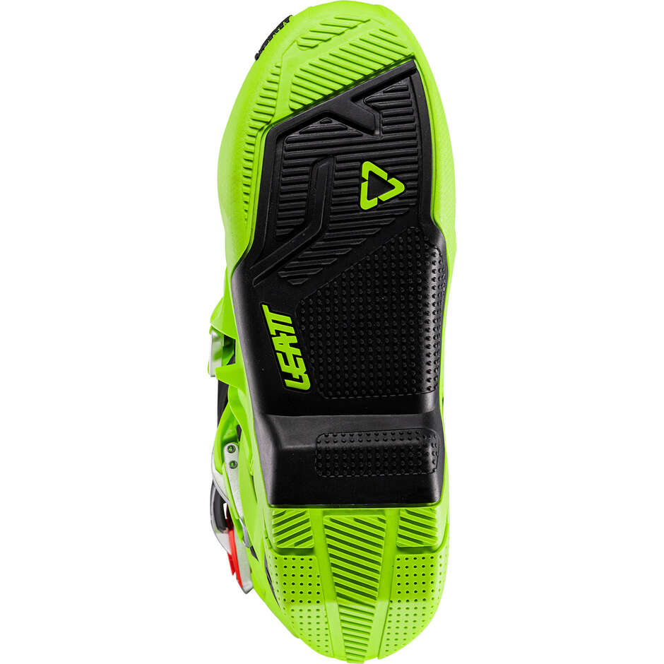 Leatt 5.5 Flexlock Motocross-Enduro-Stiefel, Limettengrün