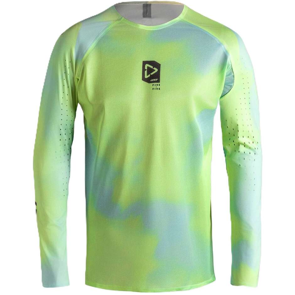 Leatt 5.5 UltraWeld Motorradtrikot Gelb