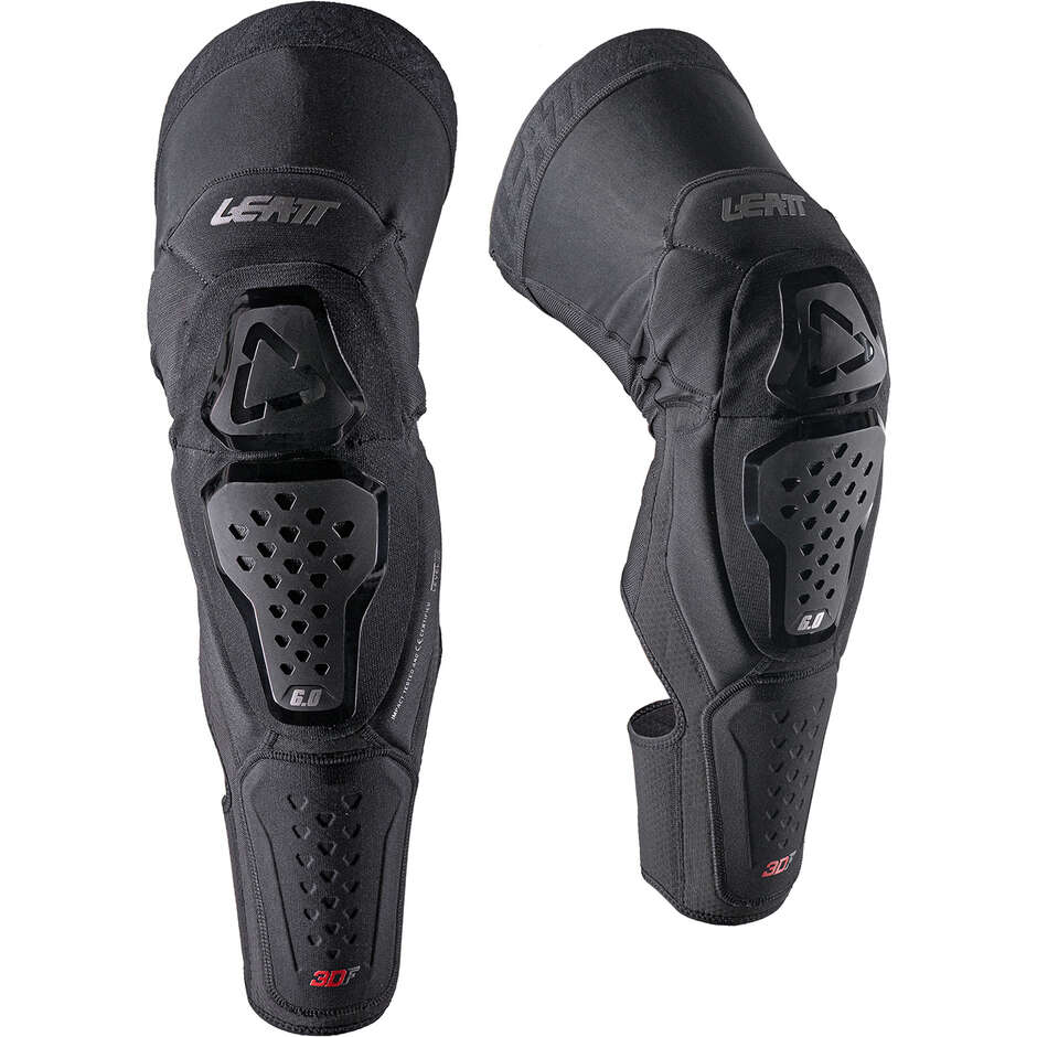 Leatt 6.0 Evo Ext Knieorthese Schwarz