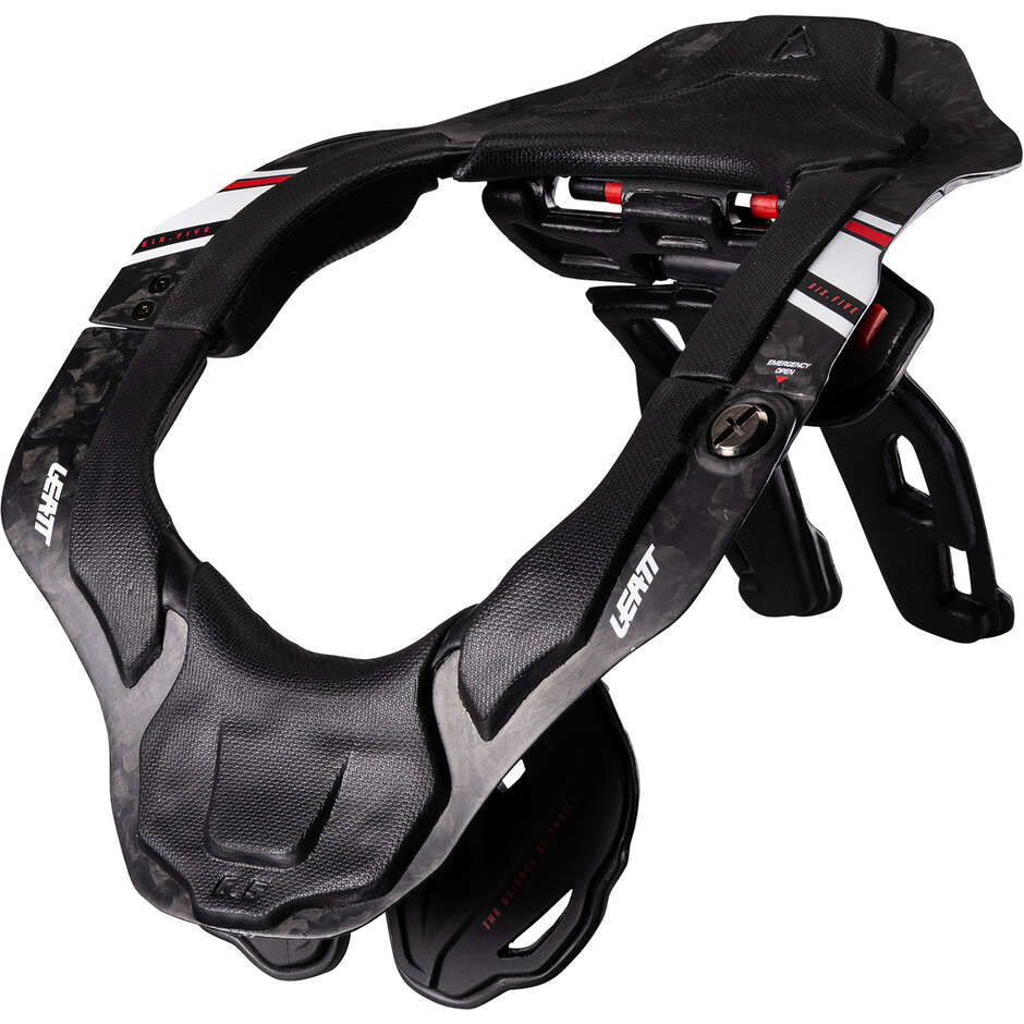 Leatt 6.5 Carbon Neck Brace Black White
