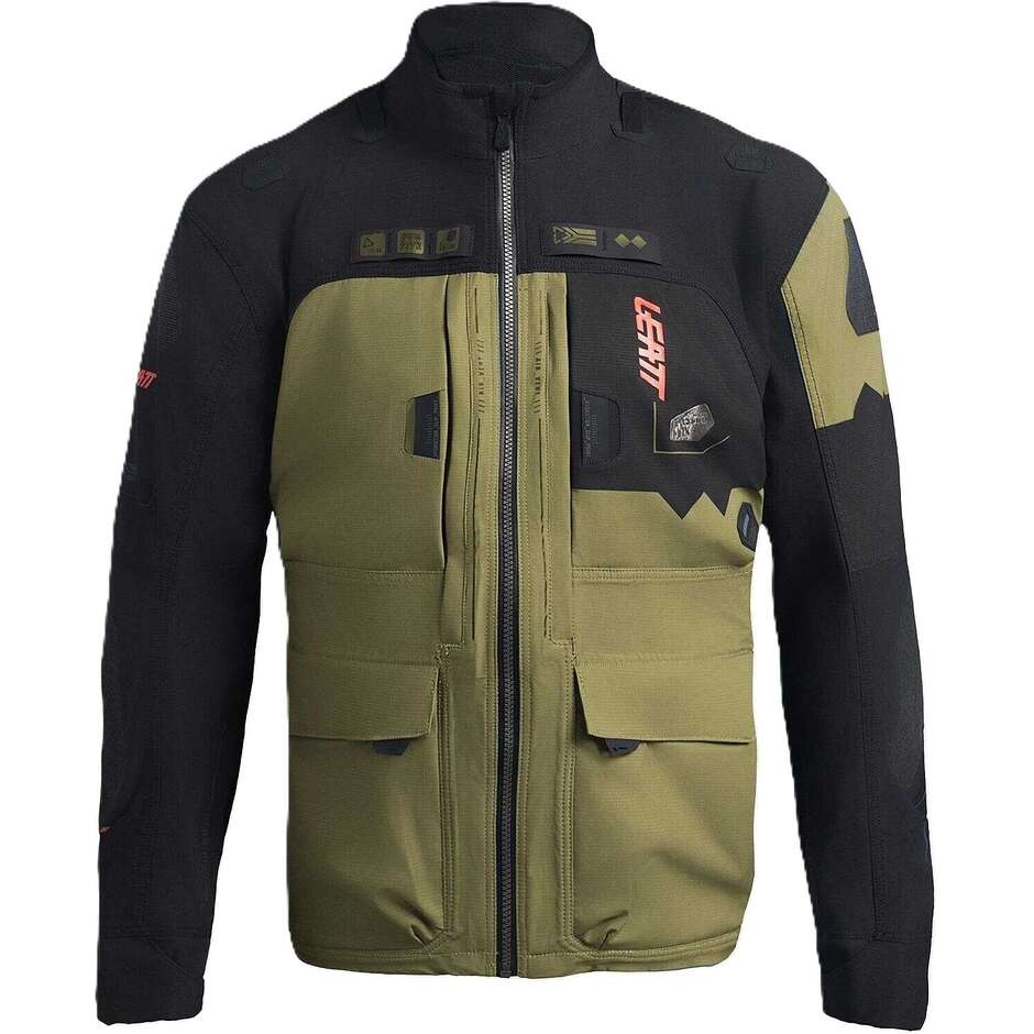 Leatt 6.5 HydraDri Braune Motorradjacke