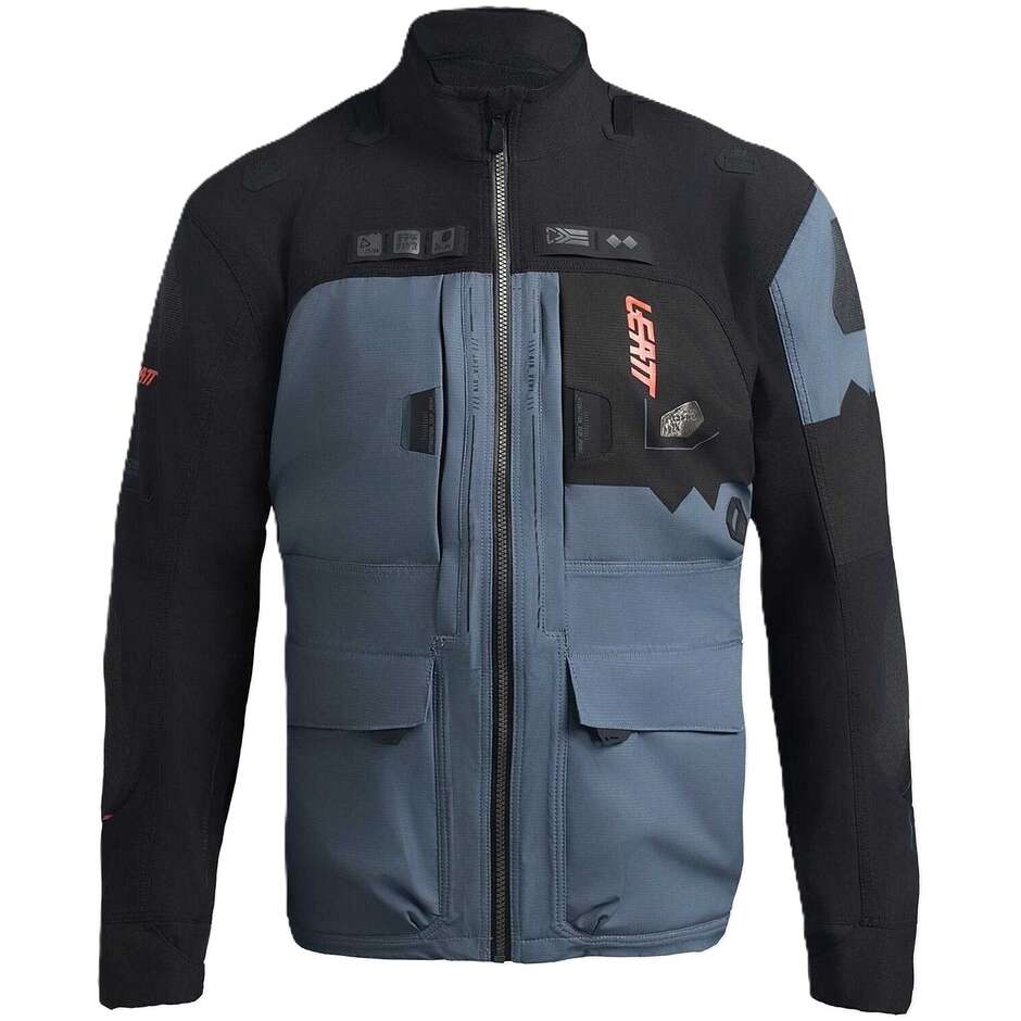 Leatt 6.5 HydraDri Graue Motorradjacke