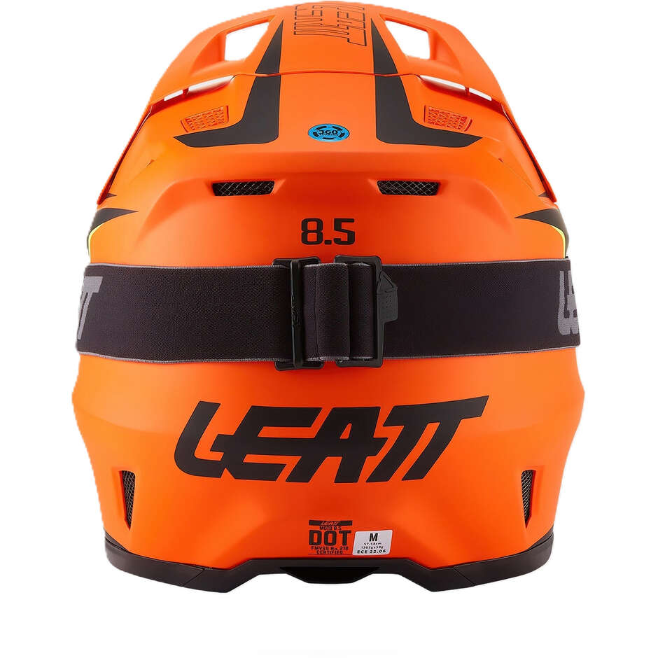Leatt 8.5 Orange Motocross Helmet Kit