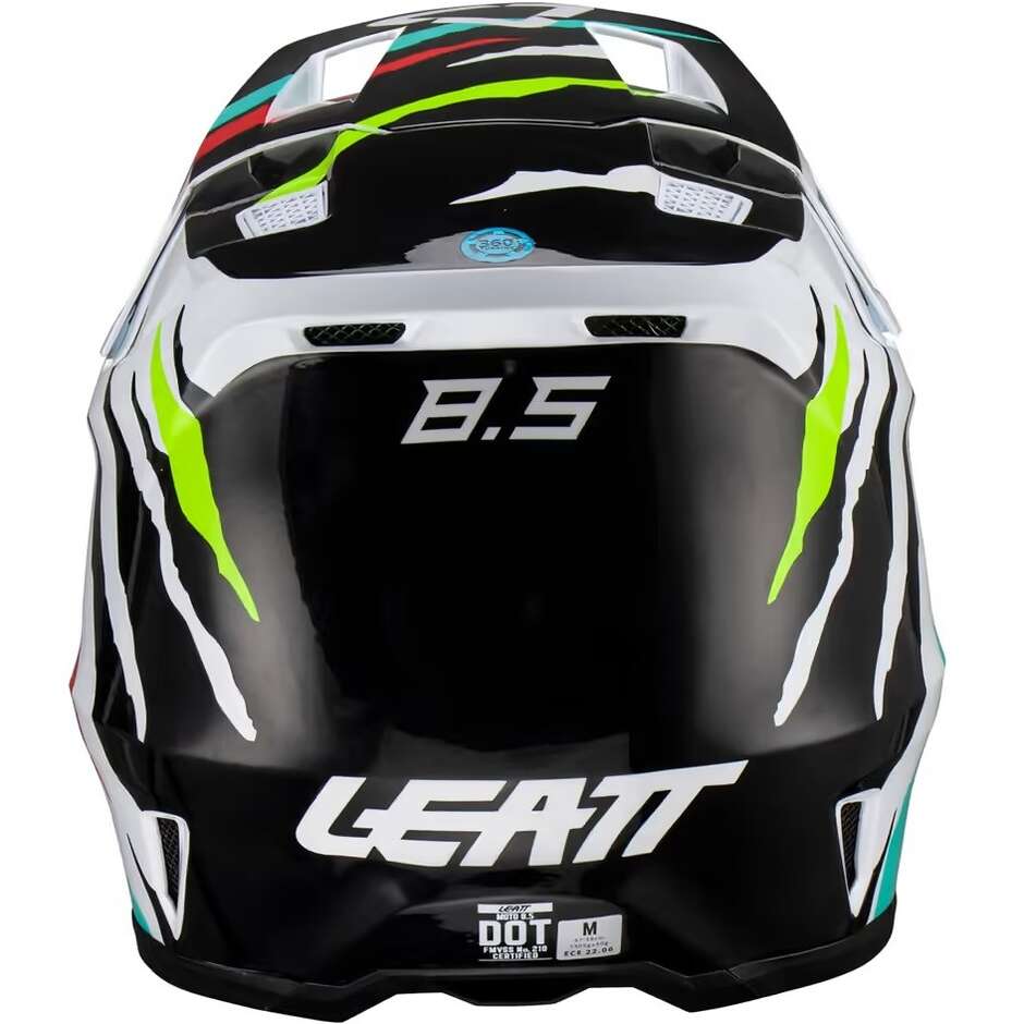 Leatt 8.5 V23 Tiger Cross Enduro Motorradhelm mit Maske