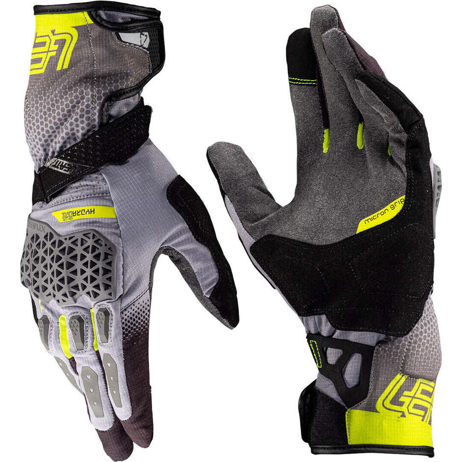 Leatt ADV HYDRADRI 5.5 Adventure Motorradhandschuhe Gelb