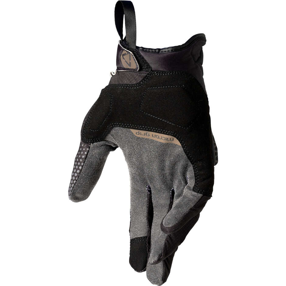 Leatt ADV HYDRADRI 5.5 SHORT Adventure Motorcycle Gloves Black