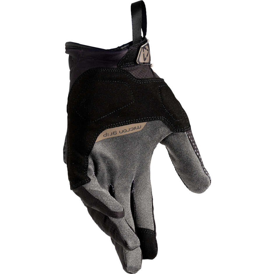 Leatt ADV HYDRADRI 5.5 SHORT Adventure Motorcycle Gloves Black