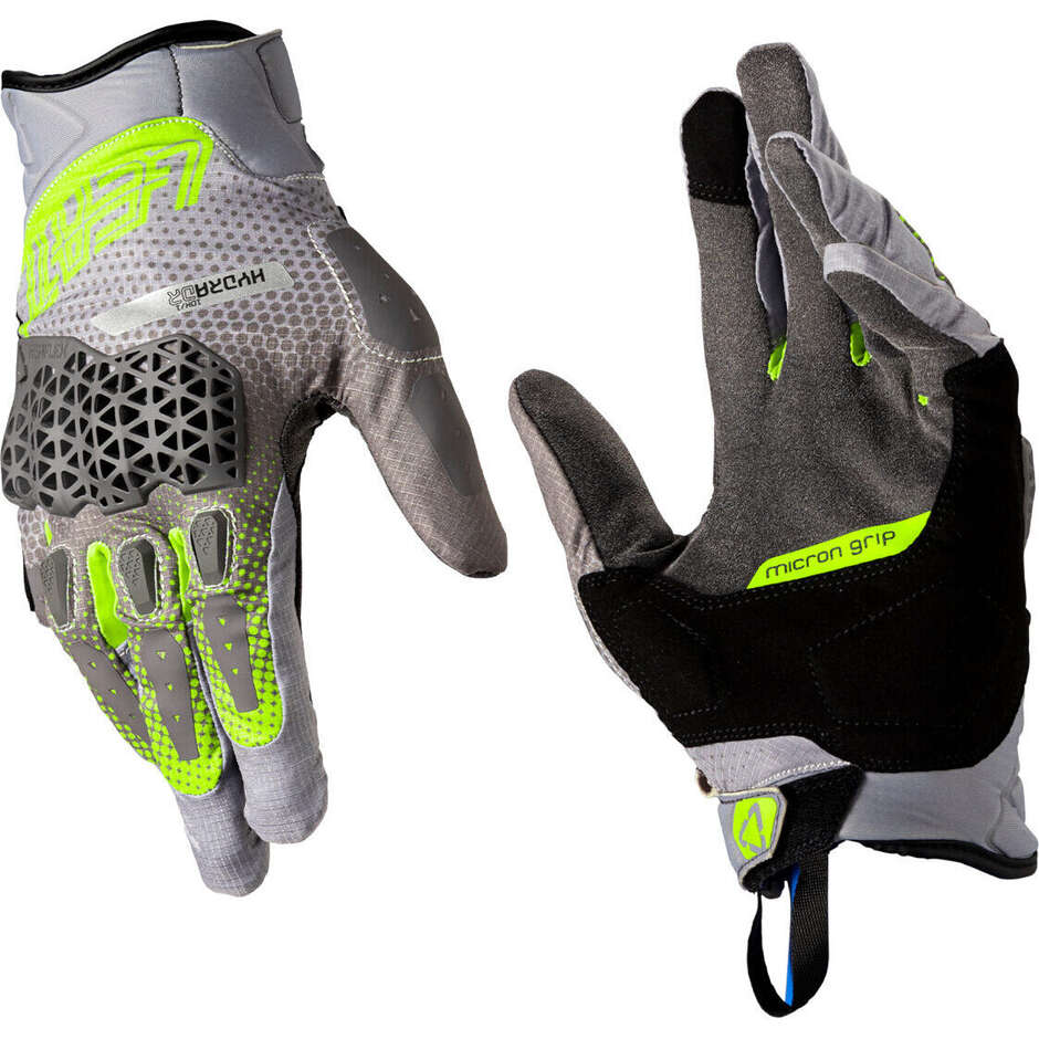 Leatt ADV HYDRADRI 5.5 SHORT Adventure Motorradhandschuhe Gelb