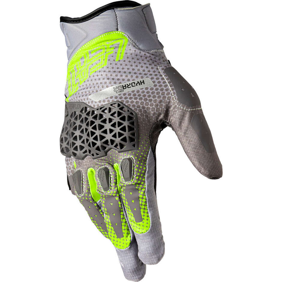Leatt ADV HYDRADRI 5.5 SHORT Adventure Motorradhandschuhe Gelb