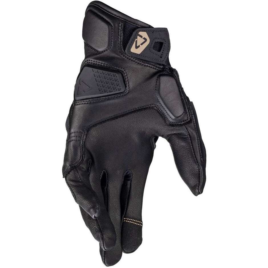 Leatt ADV HYDRADRI 7.5 SHORT Adventure Motorradhandschuhe Schwarz
