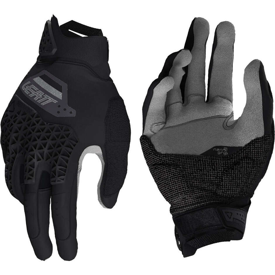 Leatt ADV RALLY 5.5 Adventure Motorradhandschuhe Schwarz