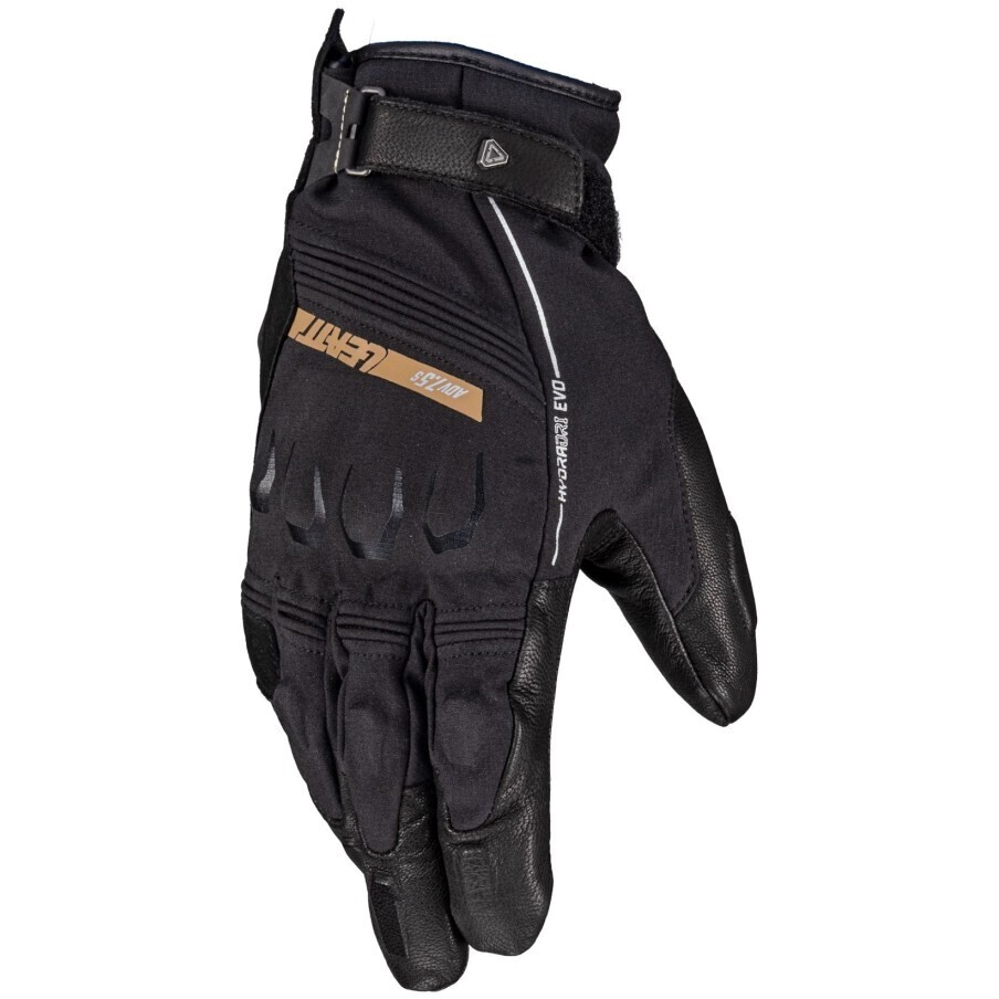 Leatt ADV SUBZERO 7.5 SHORT Adventure Motorcycle Gloves Black