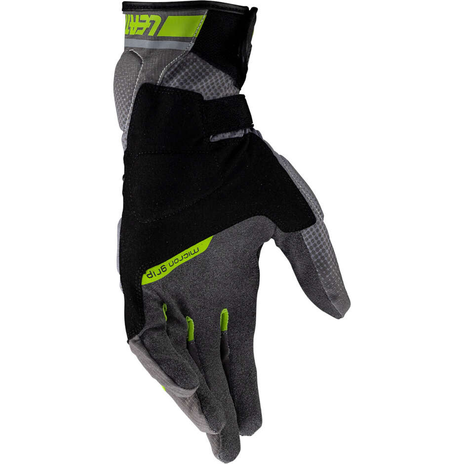 Leatt ADV X-FLOW 5.5 Adventure Motorcycle Gloves Yellow