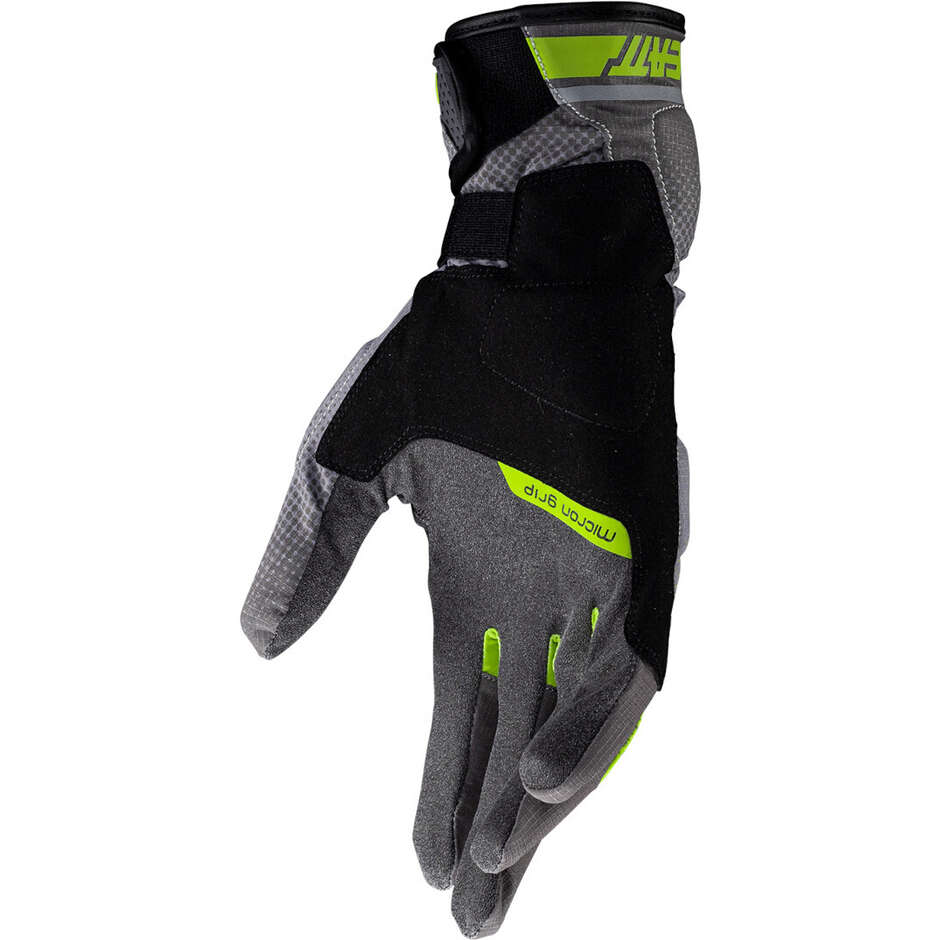 Leatt ADV X-FLOW 5.5 Adventure Motorcycle Gloves Yellow