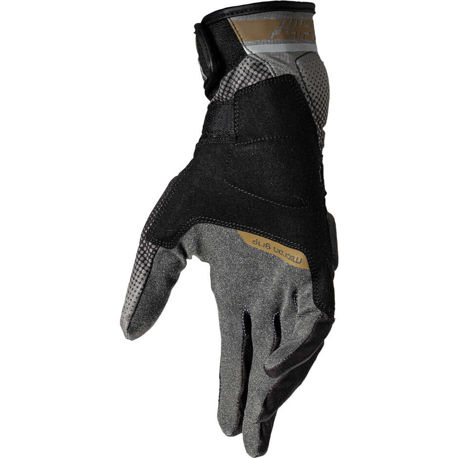 Leatt ADV X-FLOW 5.5 Black Adventure Motorcycle Gloves