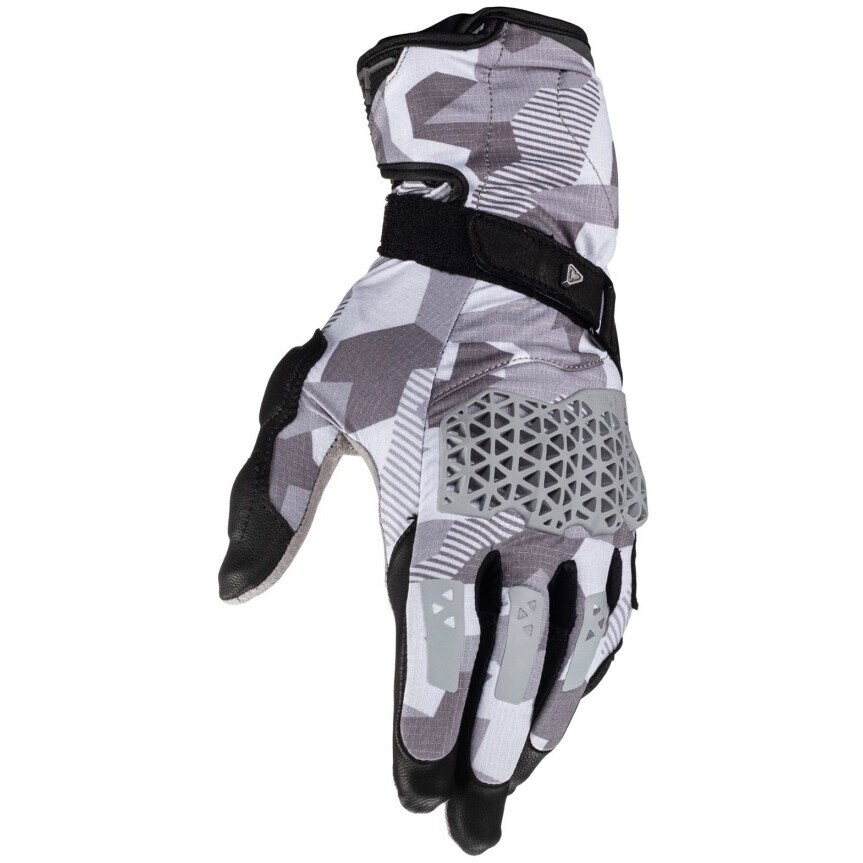 Leatt ADV X-FLOW 7.5 Adventure Motorradhandschuhe Grau