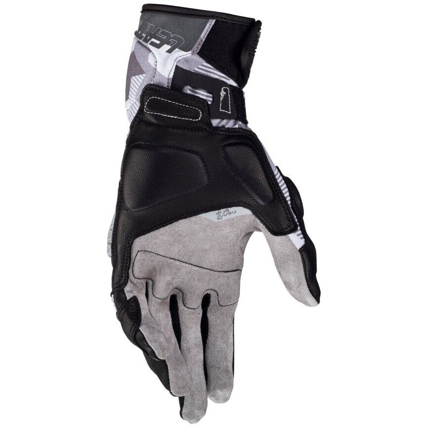 Leatt ADV X-FLOW 7.5 Adventure Motorradhandschuhe Grau