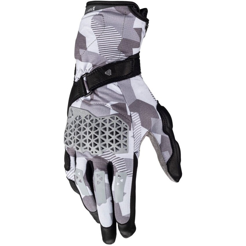 Leatt ADV X-FLOW 7.5 Adventure Motorradhandschuhe Grau