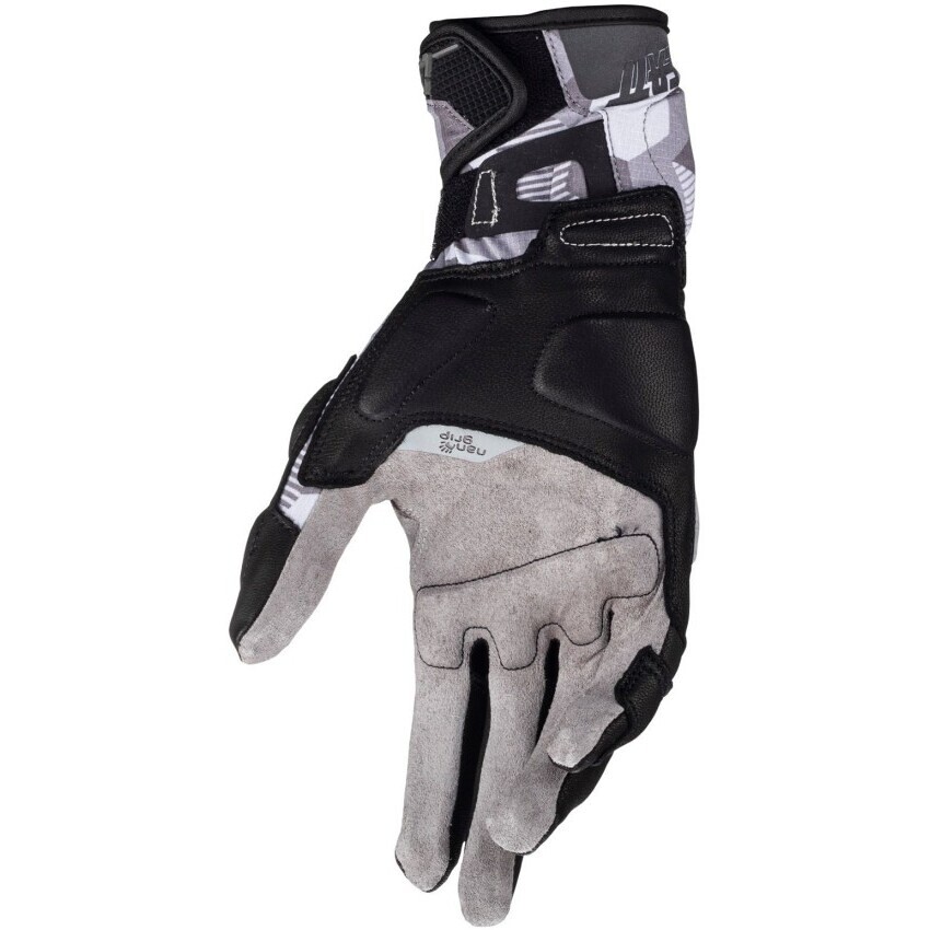Leatt ADV X-FLOW 7.5 Adventure Motorradhandschuhe Grau