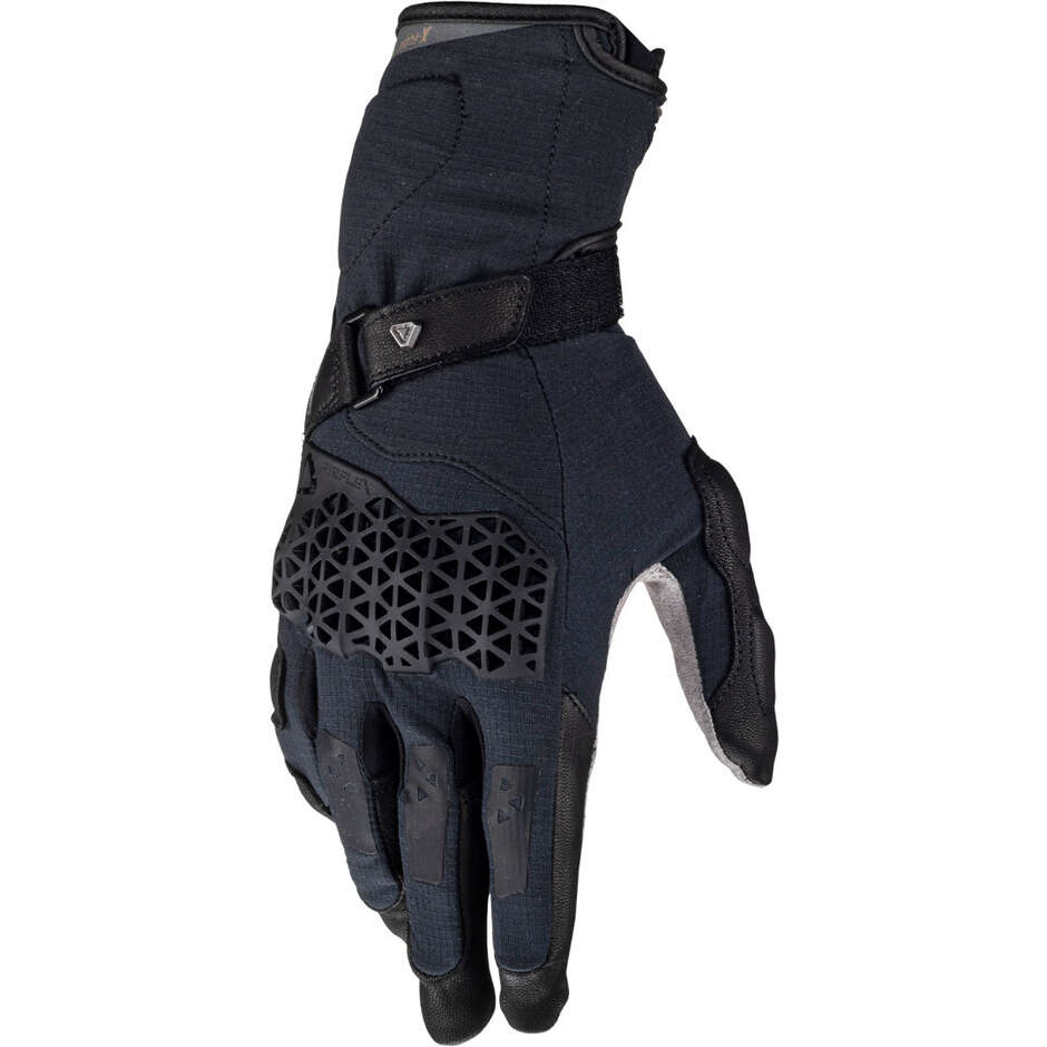 Leatt ADV X-FLOW 7.5 Adventure Motorradhandschuhe Schwarz