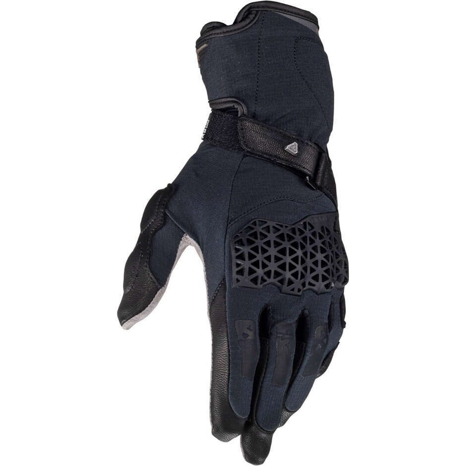 Leatt ADV X-FLOW 7.5 Black Adventure Motorcycle Gloves