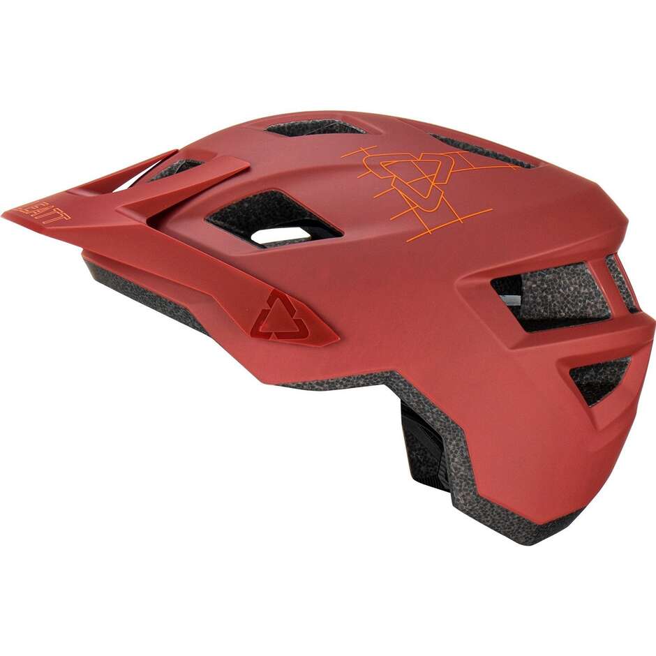 Leatt ALLMTN 1.0 V23 LAVA Red MTB Helmet