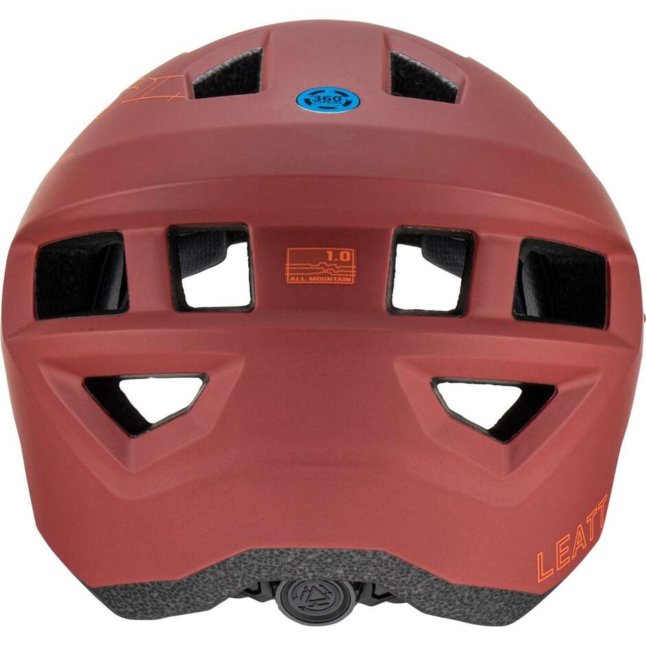 Leatt ALLMTN 1.0 V23 LAVA Red MTB Helmet