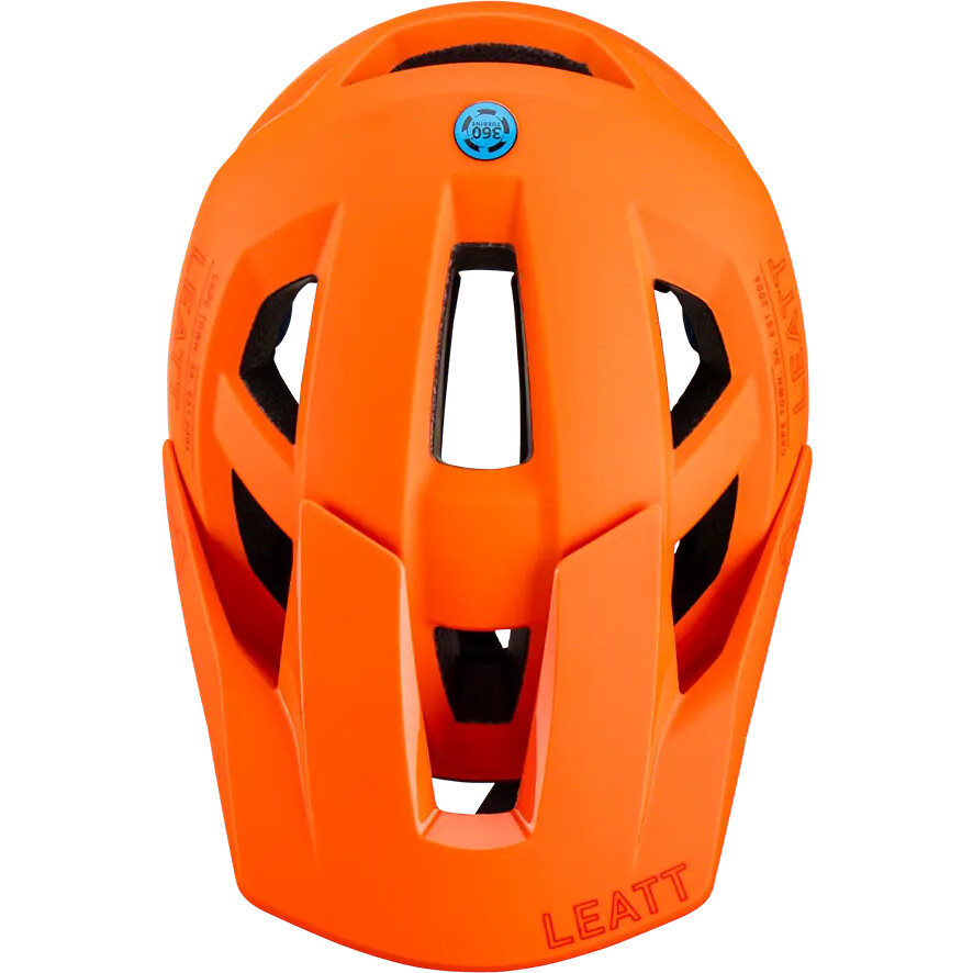 Leatt ALLMTN 2.0 V23 FLAME Orange MTB Helmet