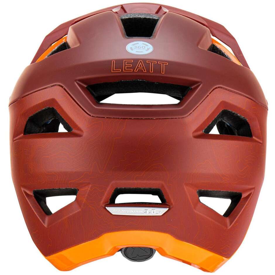 Leatt ALLMTN 3.0 V23 LAVA Red MTB Helmet
