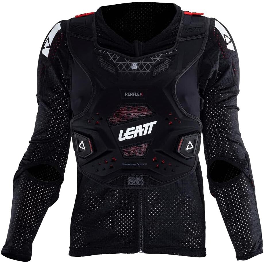 Leatt BODY PROTECTOR REAFLEX WOMEN Black Women's Motocross Protective Jersey