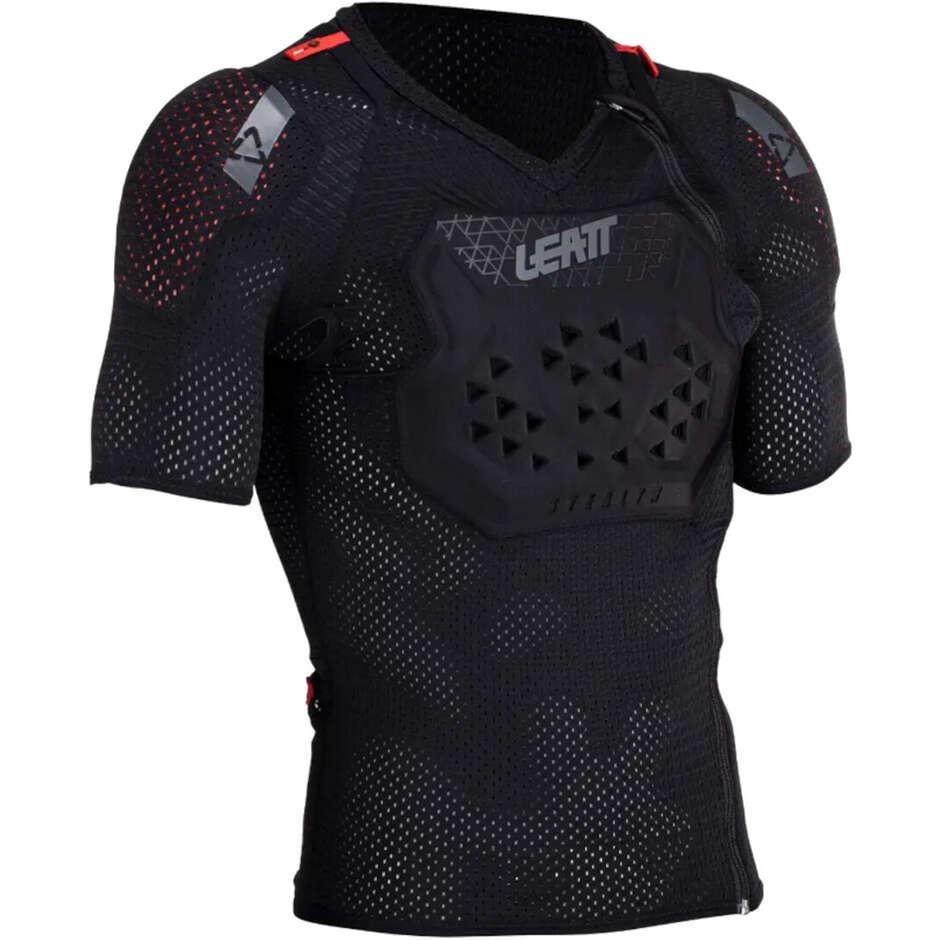 Leatt BODY TEE REAFLEX STEALTH Graues Motocross-Schutztrikot