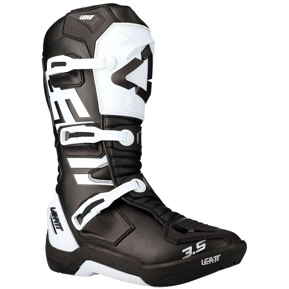 Leatt BOOT 3.5 JR White Motocross Boots for Boys