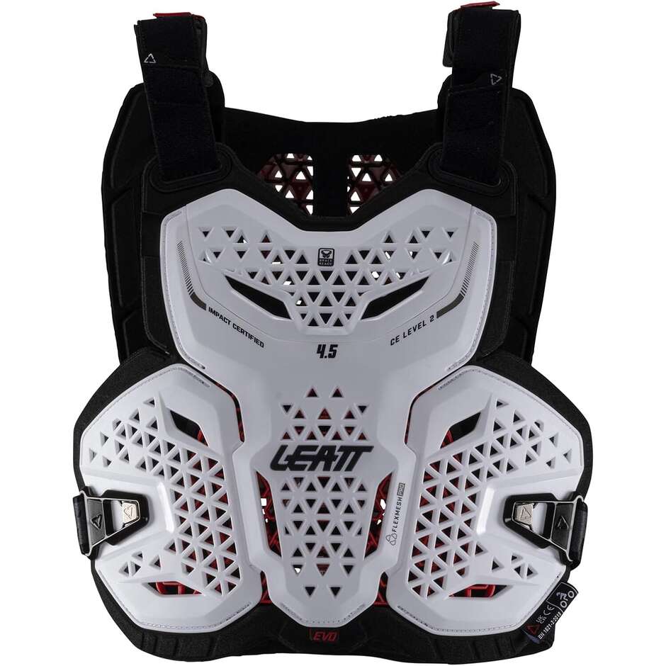 Leatt CHEST PROTECTOR 4.5 EVO Weiß Moto Cross Brustschutz