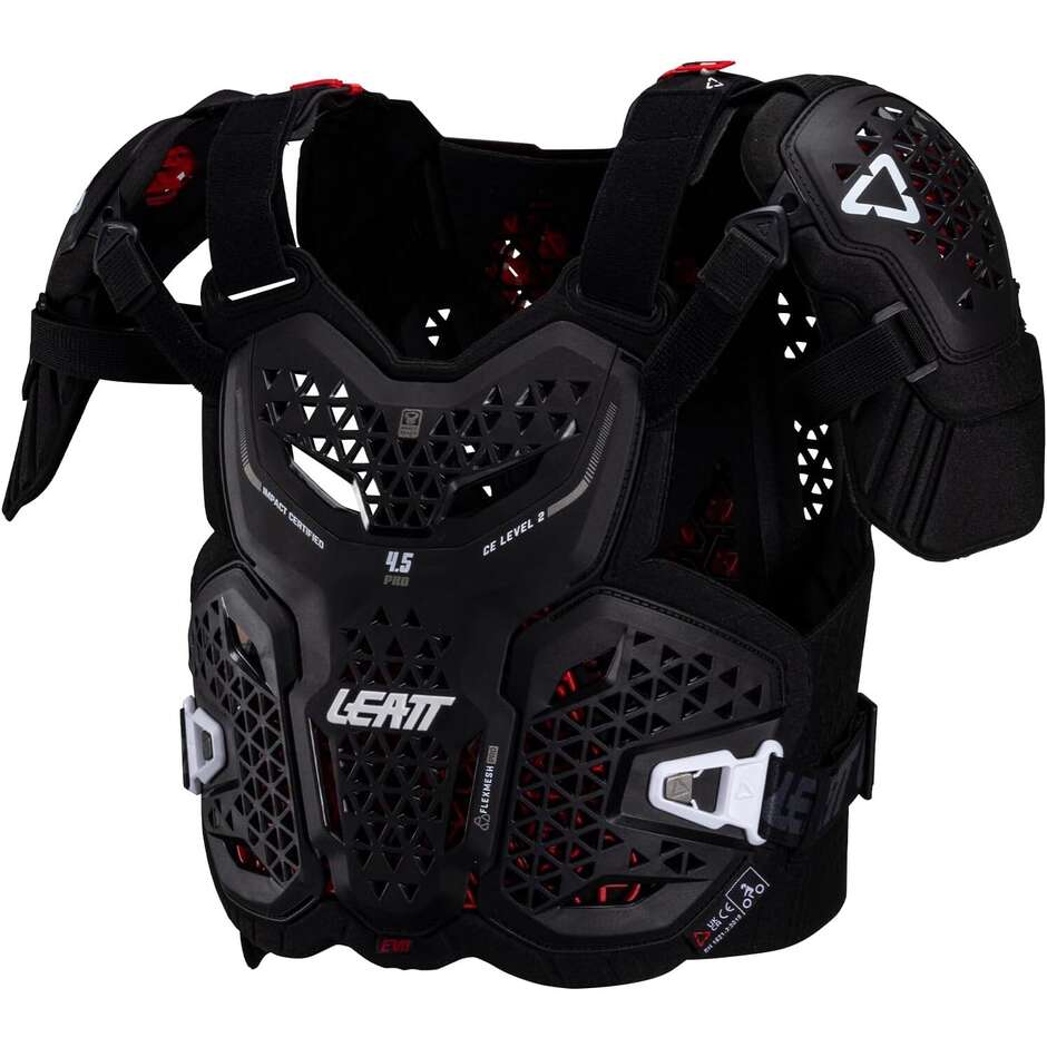 Leatt CHEST PROTECTOR 4.5 PRO EVO Grey Moto Cross Chest Protector